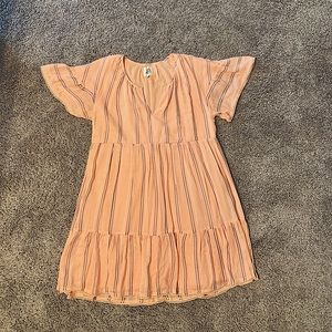 DRA Los Angeles S linen mini dress